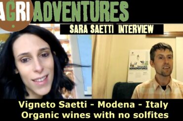Sara Saetti - Vigneto Saetti - Interview in Italian (subtitles)