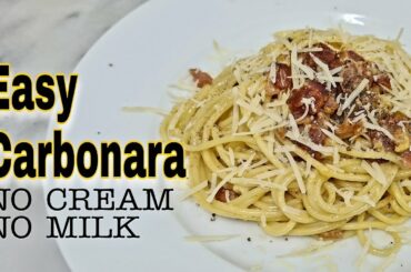 Easy Carbonara | Hanie Lynne