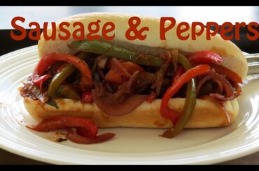 Sausage and Peppers Recipe -- Italian Sausage -- The Frugal Chef