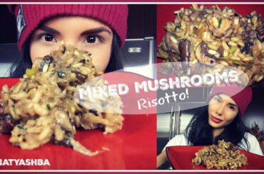 Mixed Mushroom Risotto | Italian Vegetarian Recipe | Naty