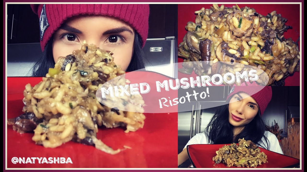 Mixed Mushroom Risotto | Italian Vegetarian Recipe | Naty Mixed Mushroom Risotto | Italian Vegetarian Recipe | Naty