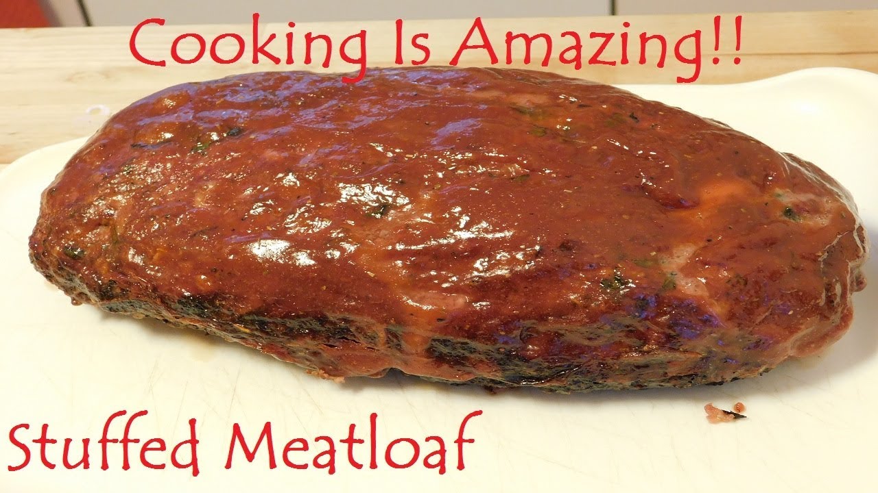 The Best Meatloaf Ever! Stuffed with Mozzarella! Italian Seasoned! Cooking Is Amazing! The Best Meatloaf Ever! Stuffed with Mozzarella! Italian Seasoned! Cooking Is Amazing!