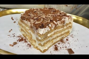 Traditional Italian Low Fat Tiramisu