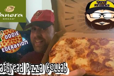 Panera Bread - Pepperoni Flatbread Pizza feat. Chuck's Food Reviews & More