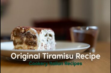 [ASMR] Original Italian Tiramisu Recipe