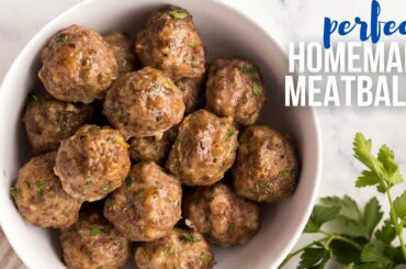 Easy Meatball Recipe: Bake, Fry, Simmer or Slow Cook! | The Recipe Rebel