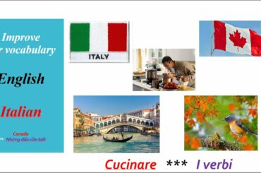 USEFUL VOCABULARY in ITALIAN *** COOKING VERBS