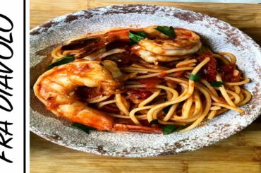 Spaghetti "Fra Diavolo " w/ Giant Shrimp | The Italian Classics | Marco Bernasconi