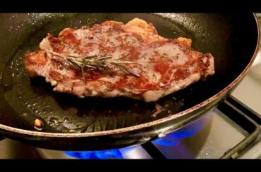 6 minutes cooking Steak Italian style