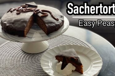 Sachertorte Easy Peasy- Italian Food Easy Peasy by The Bellardinelli Sisters