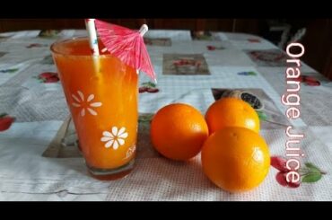 Fresh Orange Juice Recipe by Kanwal Kitchen Vlogs Italy