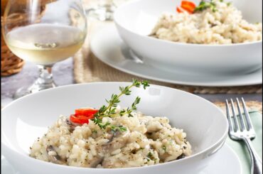 Creamy Mushroom Risotto