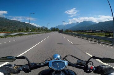 Valtellina valley ride (part 1) - Lombardy, Italy - road SS 38