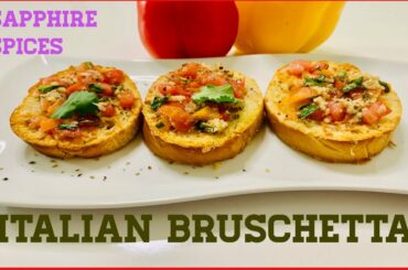 Italian Bruschetta Recipe | Using Substitute of The Balsamic Vinegar