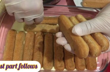 How to make Italian dessert tiramisu ?recipes by wafa’s mom