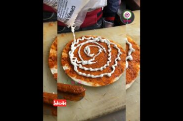 Two layer Pasta Pizza | Mumbai street food | lollipop Food #foodblogger #Pizza #pasta #mumbaifood