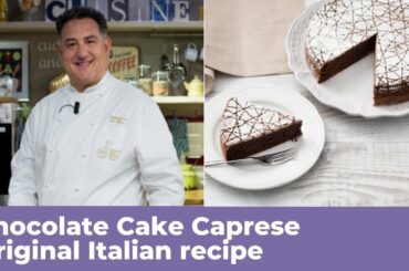 CHOCOLATE CAKE CAPRESE - Original Italian Recipe