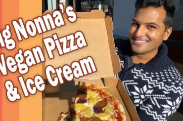 Pineapple on Vegan Pizza | Yay or Nay? Big Nonna's Pizza & Ice Cream | Explore Vegan ATX