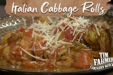 ITALIAN CABBAGE ROLLS | Crockpot Recipe