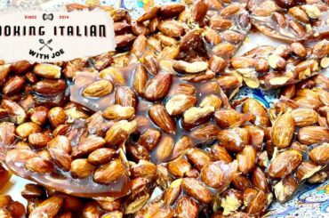Almond Brittle from Sicily Cooking Italian with Joe