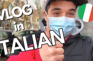 Learn Italian with Vlogs - Cooking, Laundry and Grocery Shopping in Italy (sub)