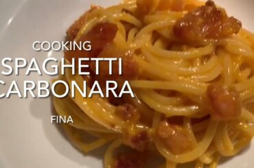 HOW TO MAKE SPAGHETTI CARBONARA ITALIAN FOOD /|| DELICIOUS HOME MADE