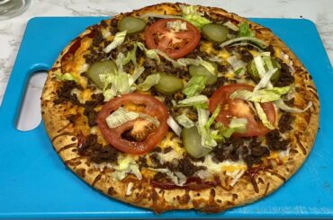 Cheeseburger Pizza