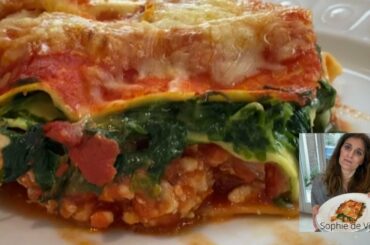 Healthy dinner recipe for diabetics | My very own Italian lasagna with spinach | Ready in 30 minutes