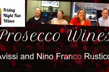 Valentine's Day with Prosecco! Wine Tasting Video from Friday Night Fun Wines