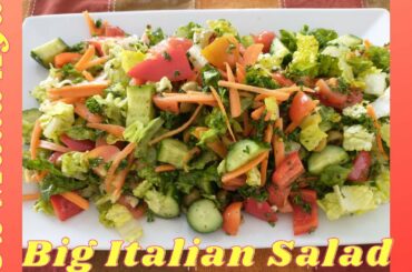 Big Italian Salad | Italian Recipe | Healthy & Nutritious | Salad Series 5/6