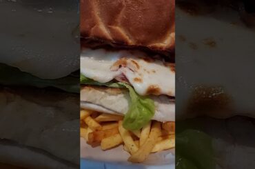 Italian sub sandwich @Roses Roadhouse Chiangmai #shorts