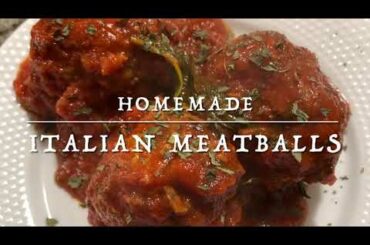 Italian Meatballs a Family Recipe!