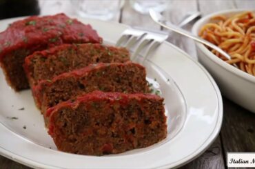 How to Make Italian Meatloaf | Ground Beef Recipes | Rosa Recipes