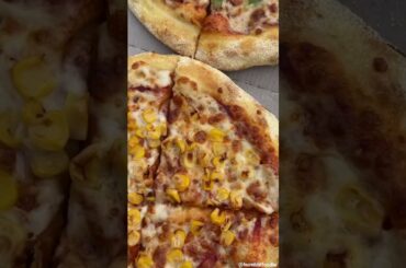 Domino's Onion Capsicum Pizza & Cheese Corn Pizza | Indian Italian Food | Humbhifoodie | #shorts
