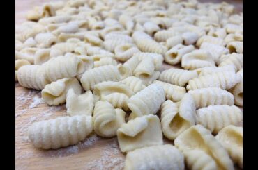How To Make My Homemade Cavatelli | Italian Recipe