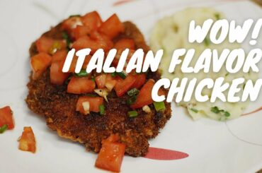 Wow! Do it tonight! Chicken with Italian flavor! Very easy!