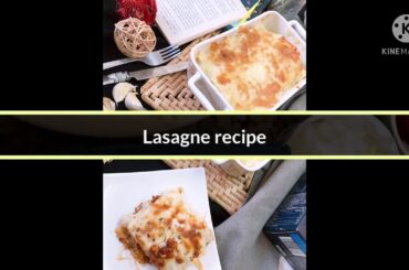 Lasange recipe |#Italian food | cutting board recipes