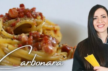 SPAGHETTI CARBONARA | The Authentic Italian Recipe