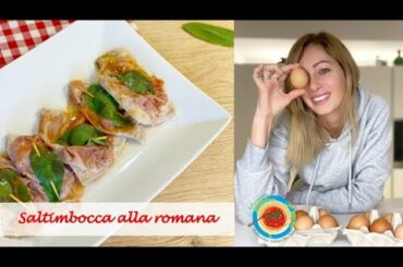 SALTIMBOCCA ALLA ROMANA | traditional and real italian recipe