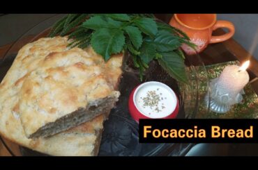 Focaccia Bread | No Knead Focaccia bread | Classic Italian Bread By My Food Diaries