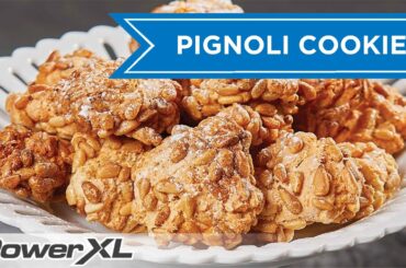 The Easiest Way to Air Fry Authentic Italian Pignoli Cookies | PowerXL Air Fryer Baking Recipes