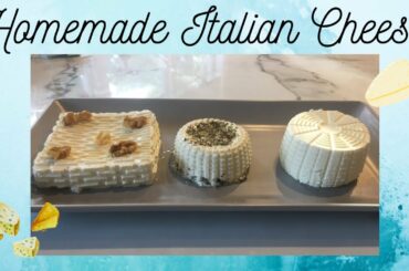 Homemade Italian cheese