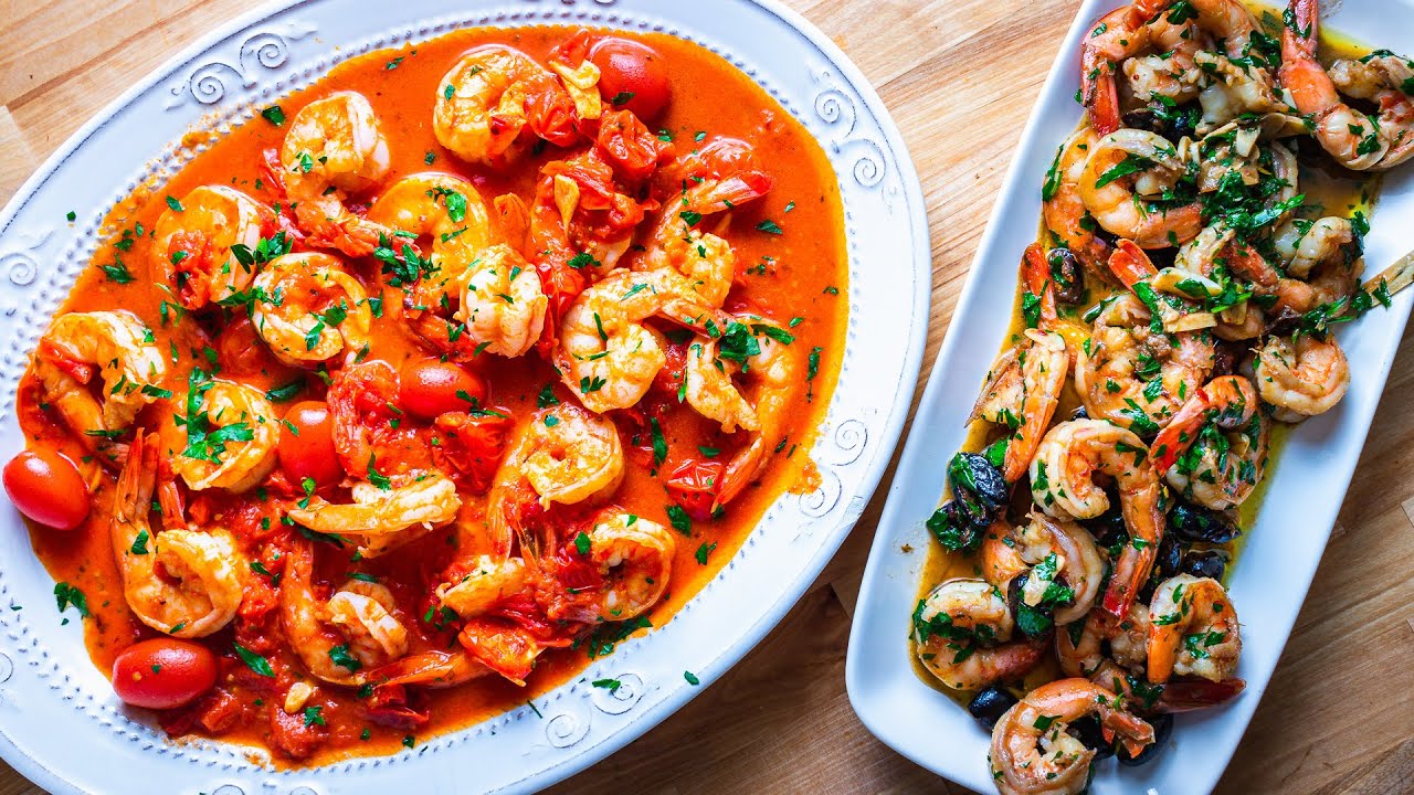 Two Amazing Italian Shrimp Recipes Two Amazing Italian Shrimp Recipes