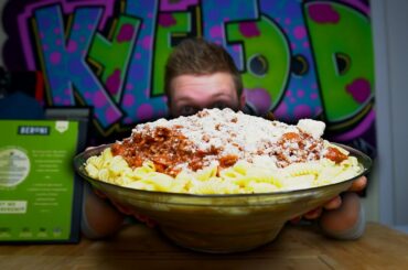 MAMA'S 11LB PASTA BOLOGNESE CHALLENGE!