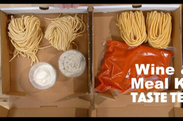 Taste Testing Enoteca Sociale Pasta Meal Kit - Chef's Wine Case 2.0