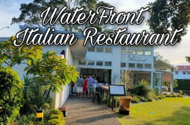 Sunshine Coast Best Restaurant | Italian Food | Water Front #shorts #vlog