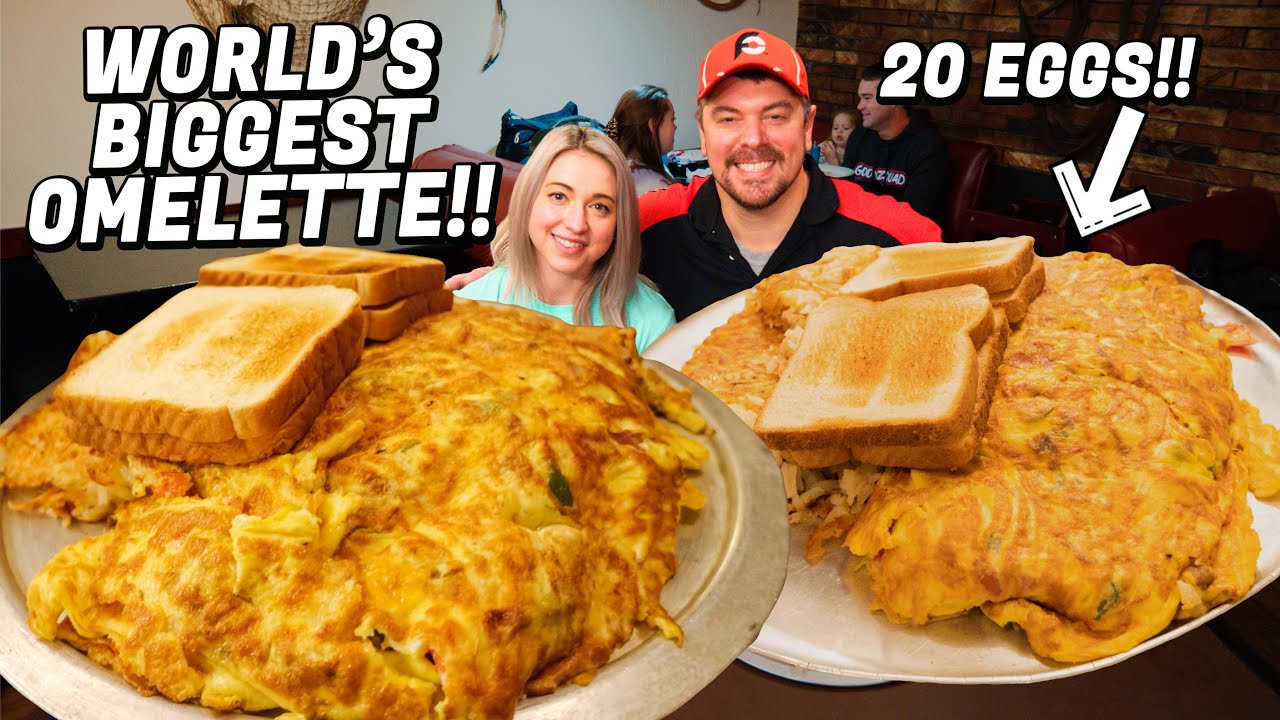 Massive 20-Egg Breakfast Omelette Challenge!! Massive 20-Egg Breakfast Omelette Challenge!!