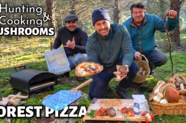 Perfect Pizza Made in The Forest - Hunting & Cooking Mushrooms