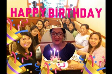 NANAY BIRTHDAY at Saizeriya Italian Restaurant (raw video/wala ng edit-edit)