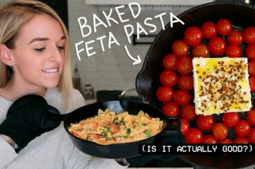 I MADE THE FETA PASTA FROM TIKTOK